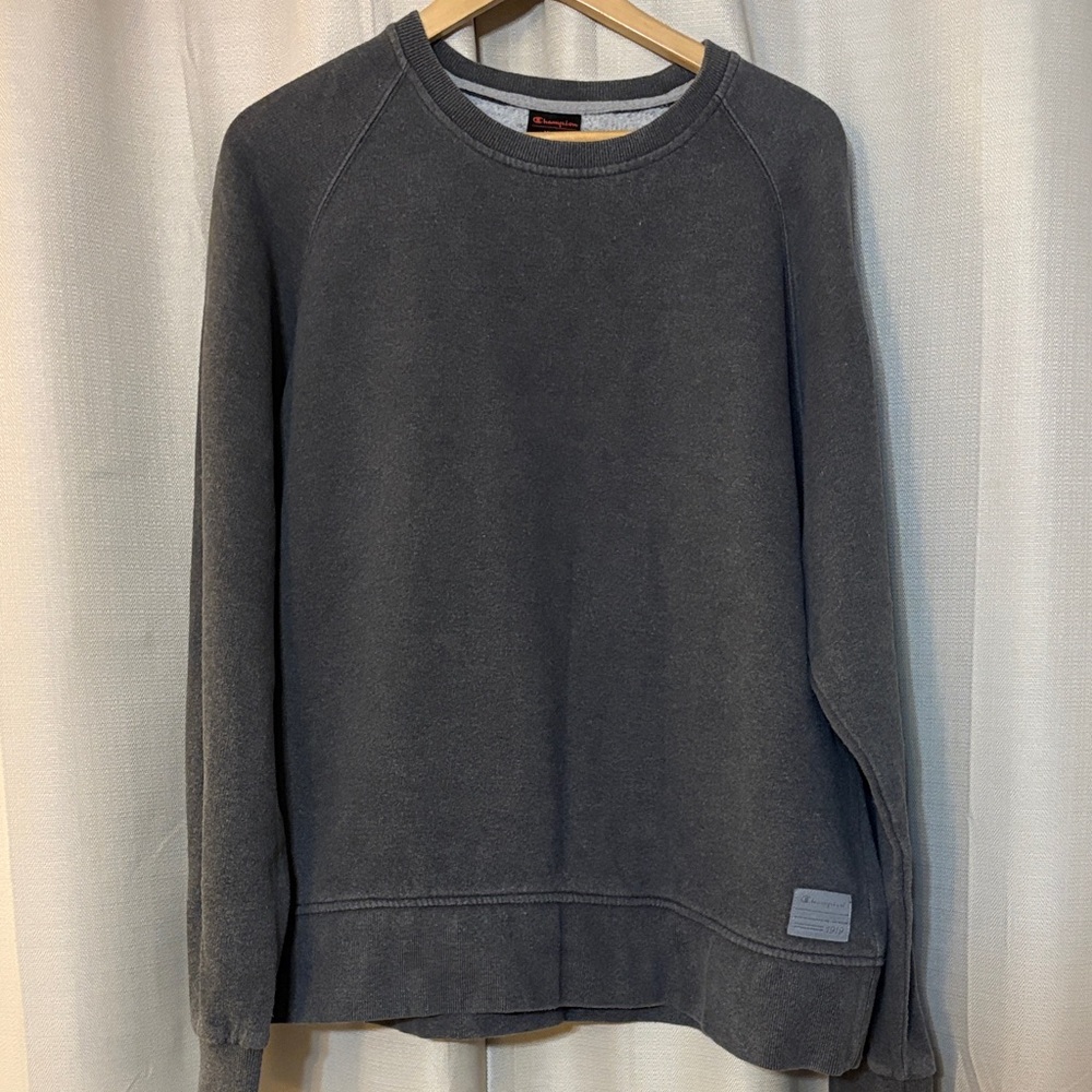Champion Women’s Dark Gray Crewneck Sweatshirt
